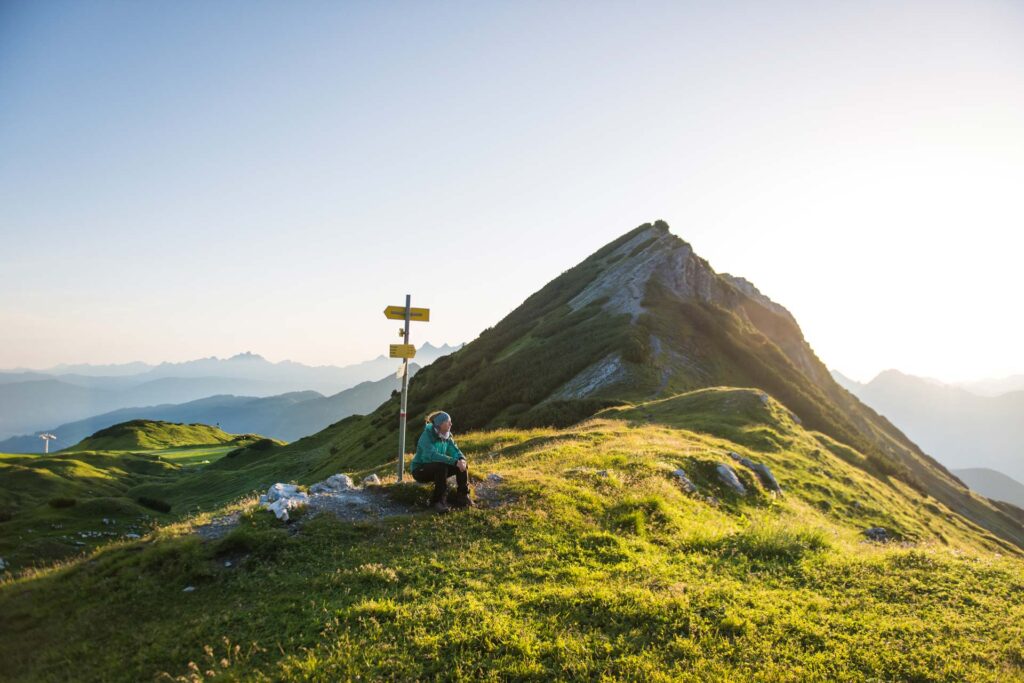 sonnenaufgang berg zauchensee 1